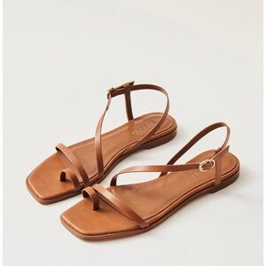 Alohas Brown Vegan Leather Sandals